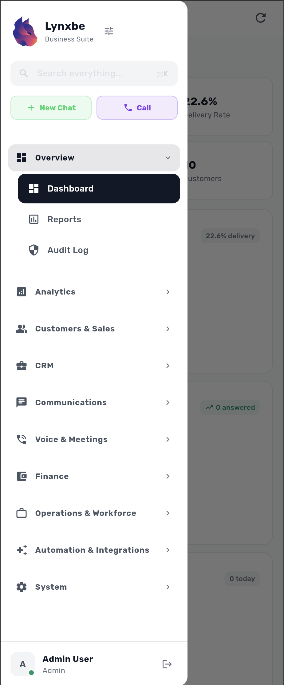Lynxbe Platform Mobile App