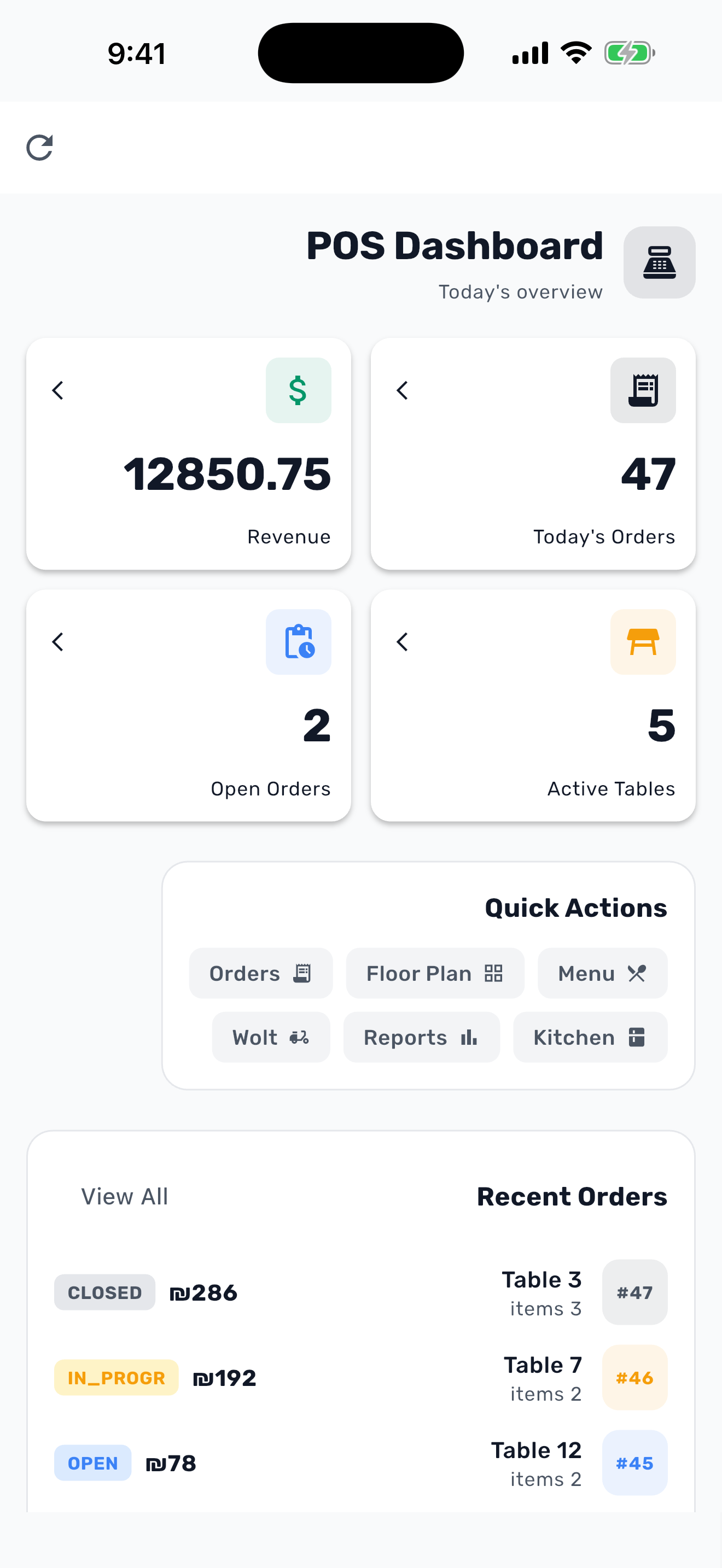 Lynxbe commerce module - mobile preview
