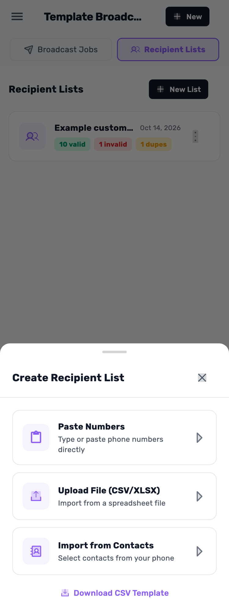Lynxbe screen: Give the audience a clear name Isolated demonstration data.