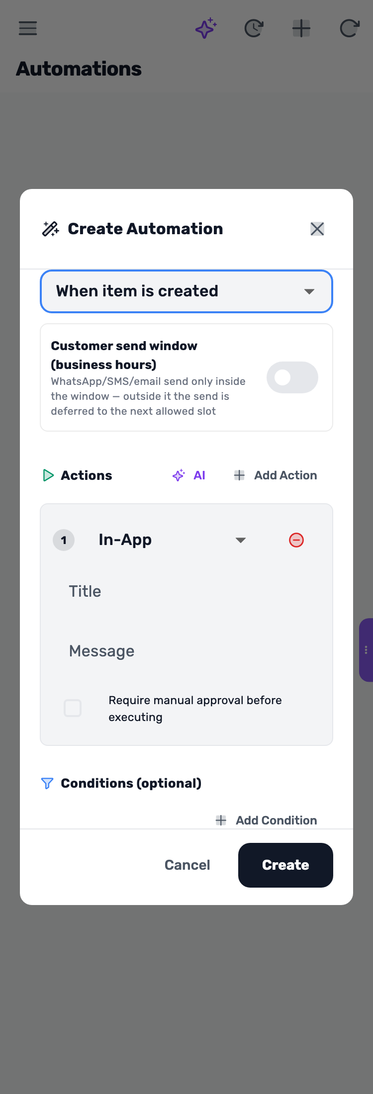 Lynxbe screen: Set the starting event Demonstration data.