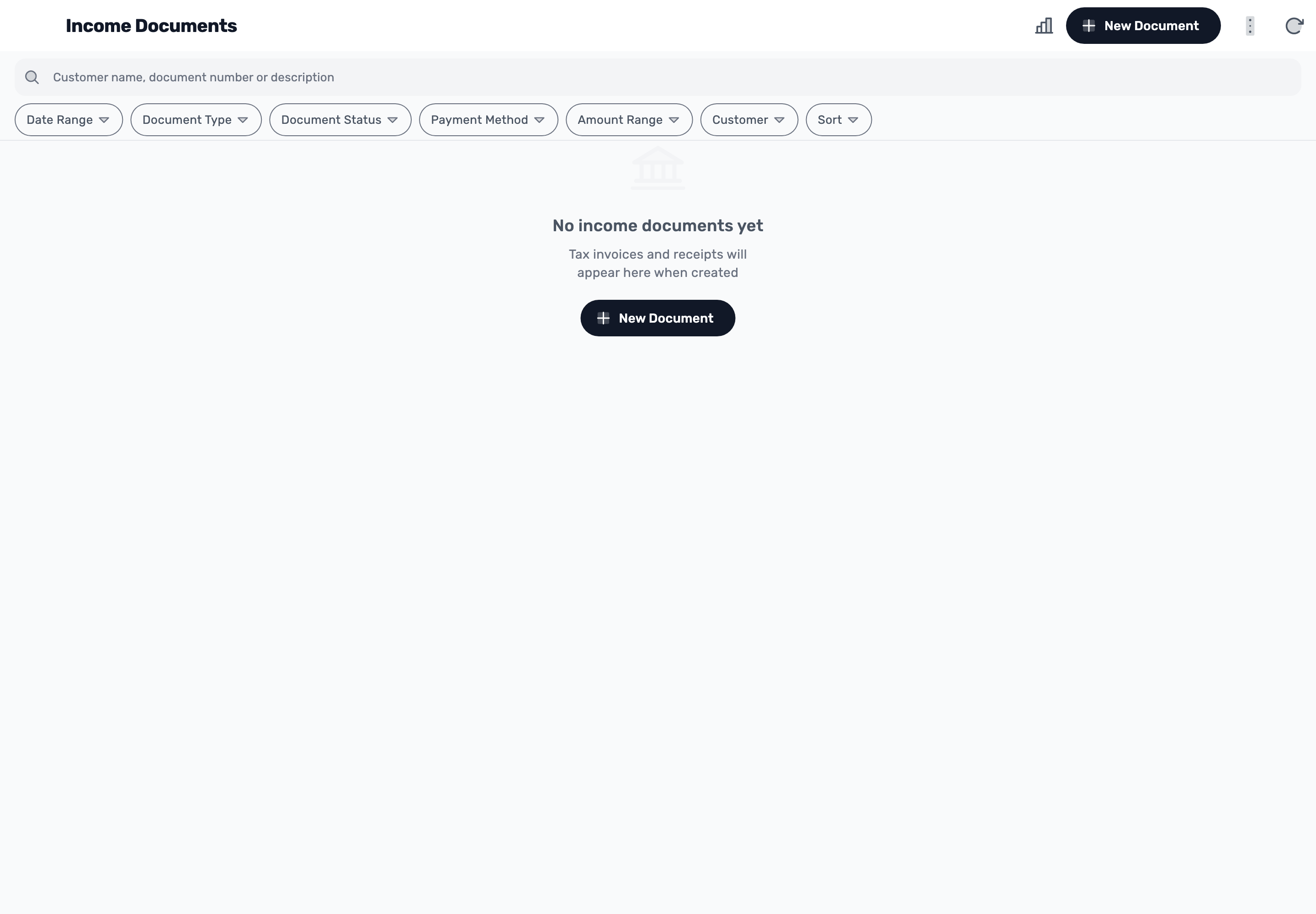 Original Lynxbe screen: From draft. To recorded payment. Isolated demonstration data.