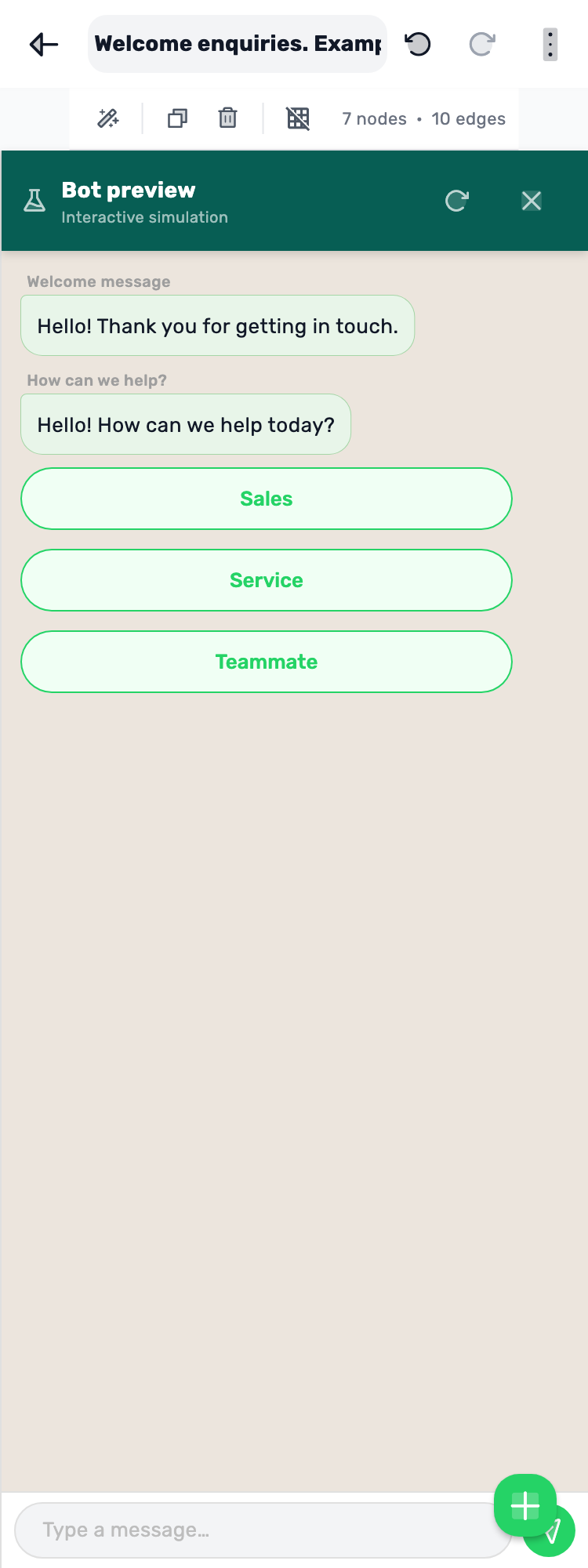 Original Lynxbe screen: Restart. Check another path. Isolated demonstration data.